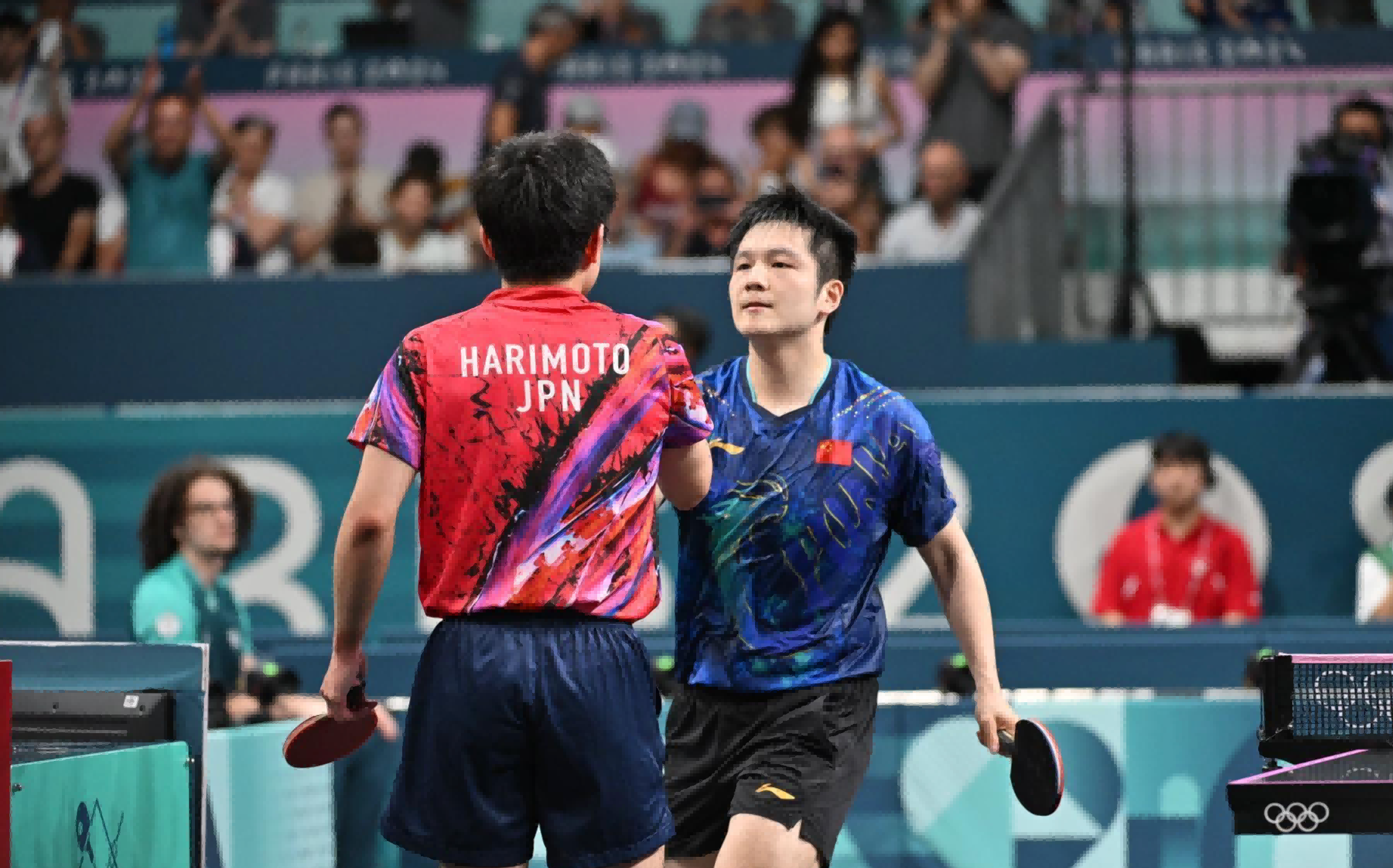 日本队鏖战中国队，樊振东关键制胜